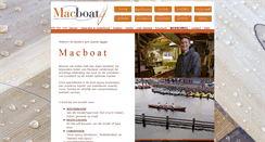 Desktop Screenshot of macboat.nl