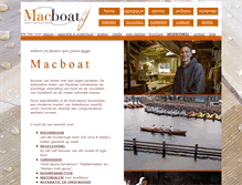Tablet Screenshot of macboat.nl